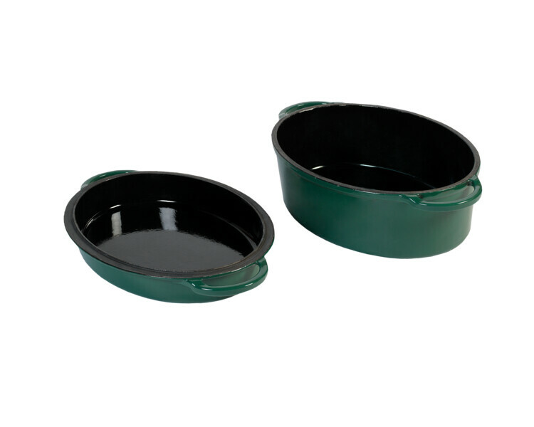 GREEN DUTCH OVEN OVAL KOOKPOT 5,2 LITER GROEN - Afbeelding 2