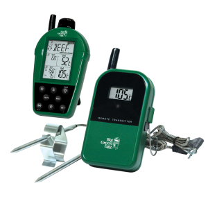 DUAL-PROBE REMOTE THERMOMETER GROEN