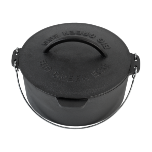 CAST IRON DUTCH OVEN KOOKPOT ZWART