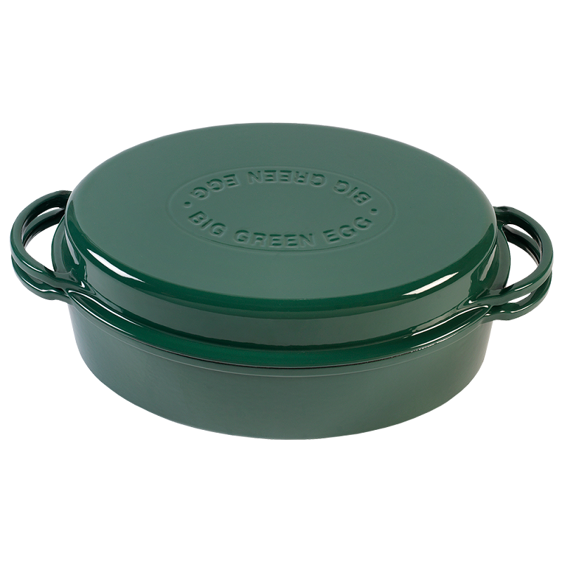 GREEN DUTCH OVEN OVAL KOOKPOT 5,2 LITER GROEN