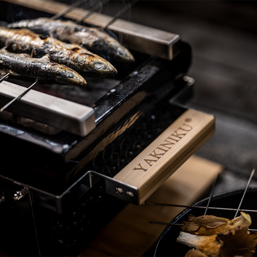 YAKINIKU Rechthoekige Shichirin | Konro- & Yakitori grill - Afbeelding 7