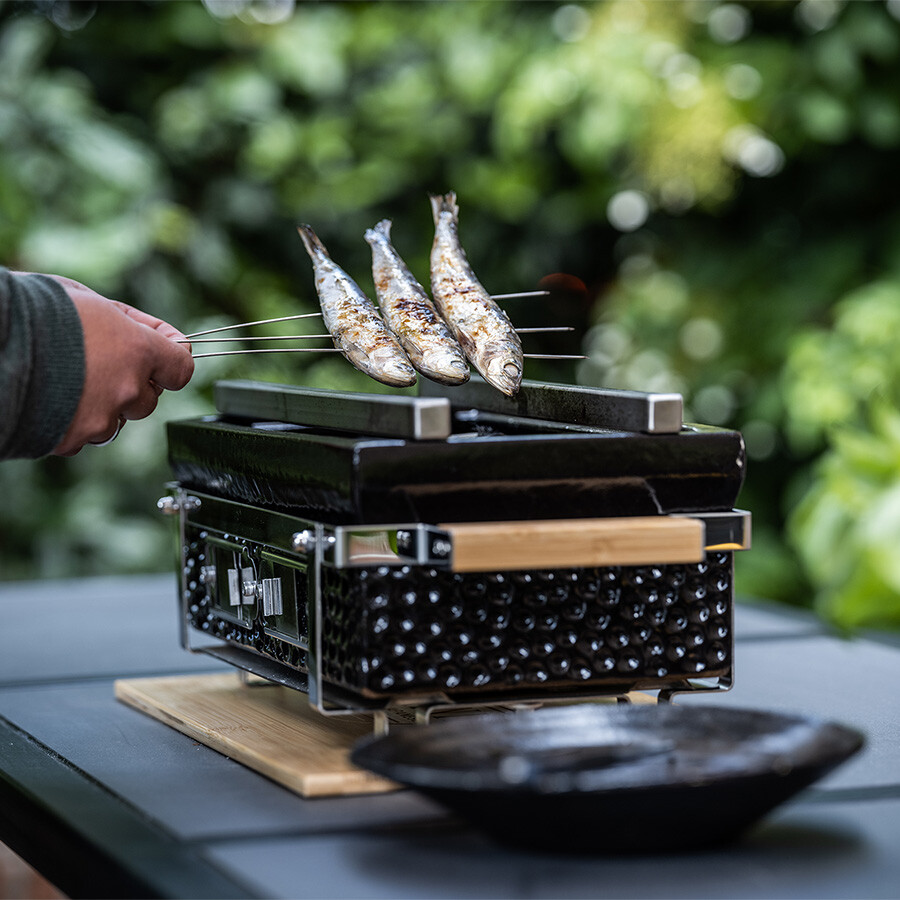 YAKINIKU Rechthoekige Shichirin | Konro- & Yakitori grill - Afbeelding 8
