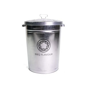 BBQ Flavour Houtskool Opbergbox – 80L opslag voor houtskool en briketten