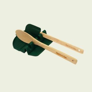 Spatelmat met Houten Lepel en Pannenlikker – Praktische set voor BBQ en keuken