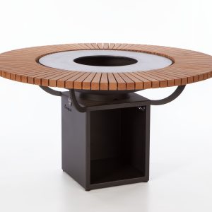 Teppanyaki Table Zwart – Buiten koken aan tafel